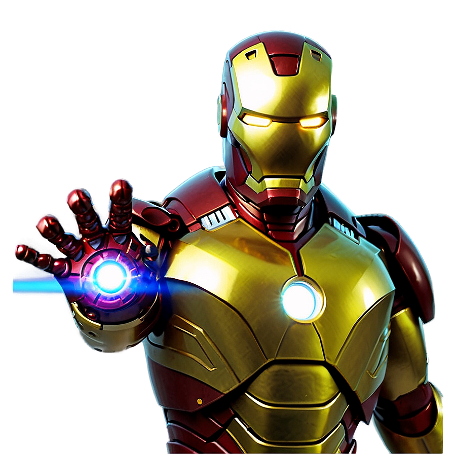 Iron Man Suit With Energy Blast Png Ngl30 PNG image