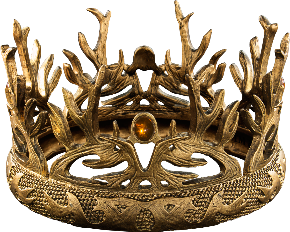 Iron Throne Inspired Crown Image PNG image