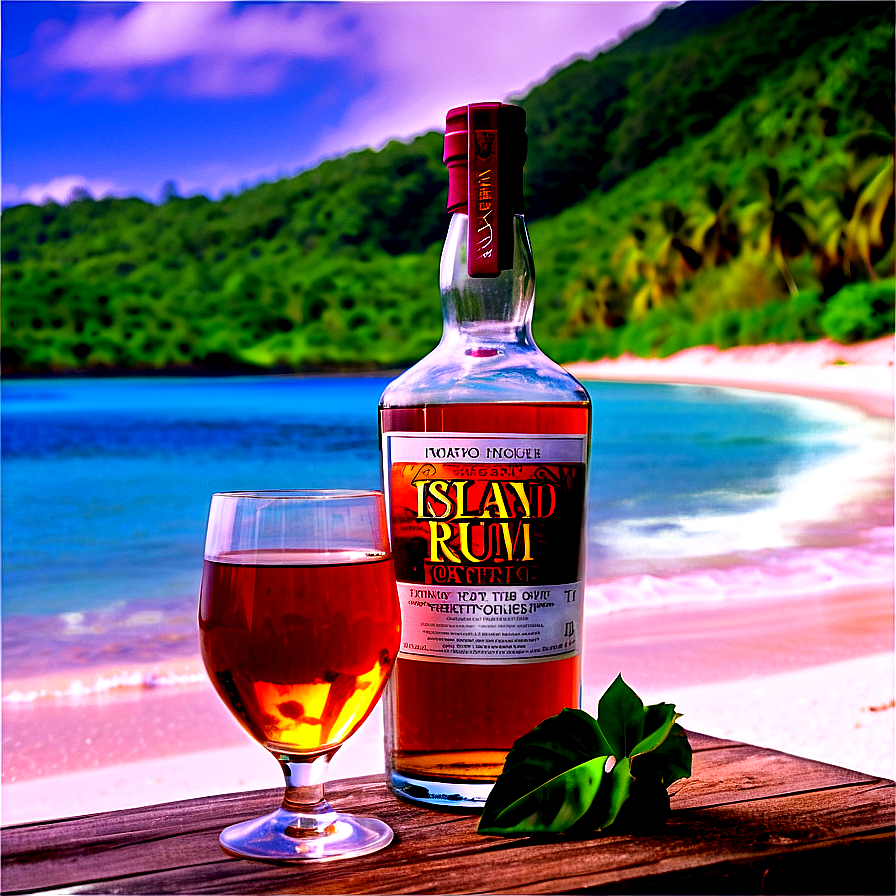 Island Rum Adventure Png 06212024 PNG image