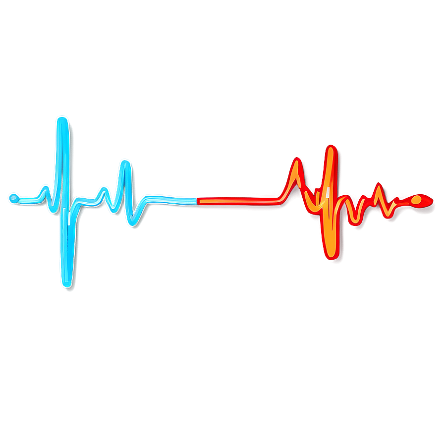 Isolated Heartbeat Line Png Spx PNG image