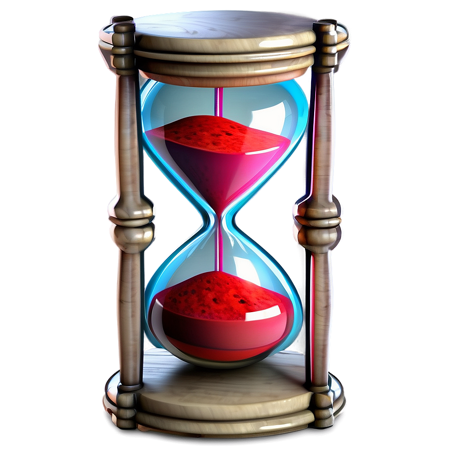 Isolated Hourglass Object Png 05232024 PNG image