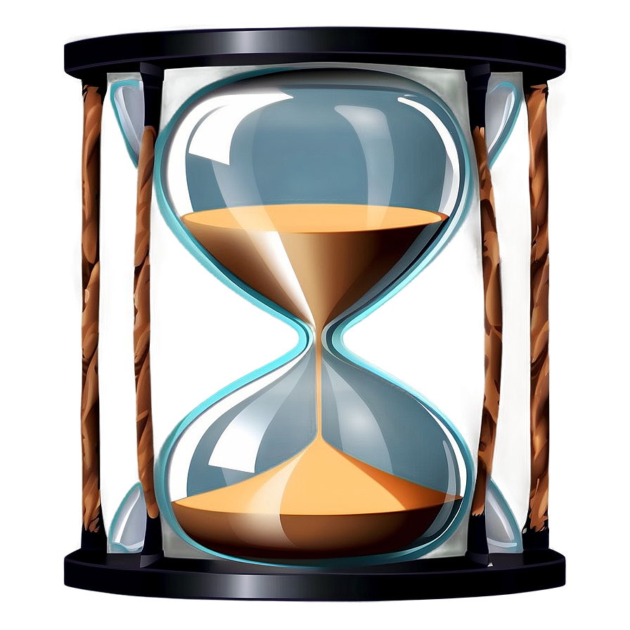 Isolated Hourglass Object Png 05232024 PNG image