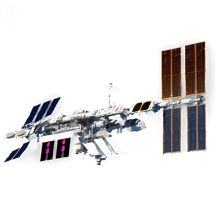 Isolated Image Of Iss Components Png 95 PNG image