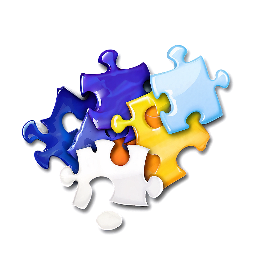 Isolated Puzzle Pieces Png 06132024 PNG image