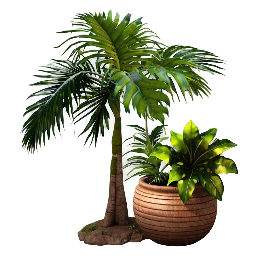 Isolated Tropical Plants Png 06252024 PNG image