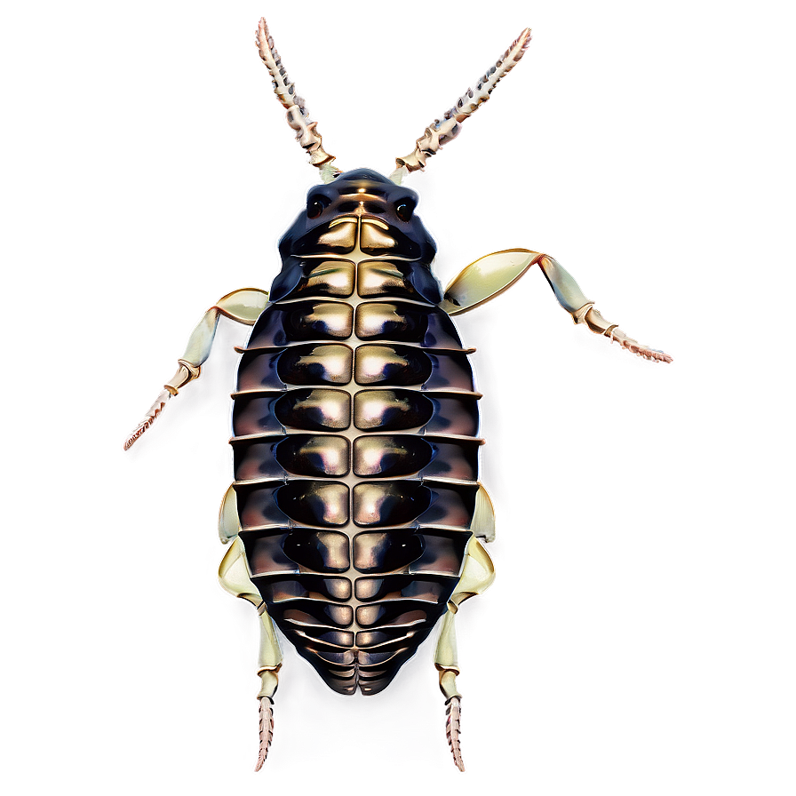 Isopod D PNG image