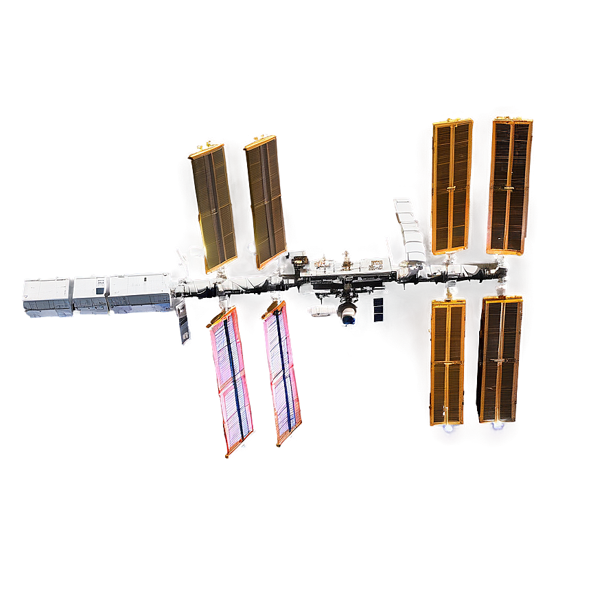 Iss As Seen From Space Telescope Png 06282024 PNG image