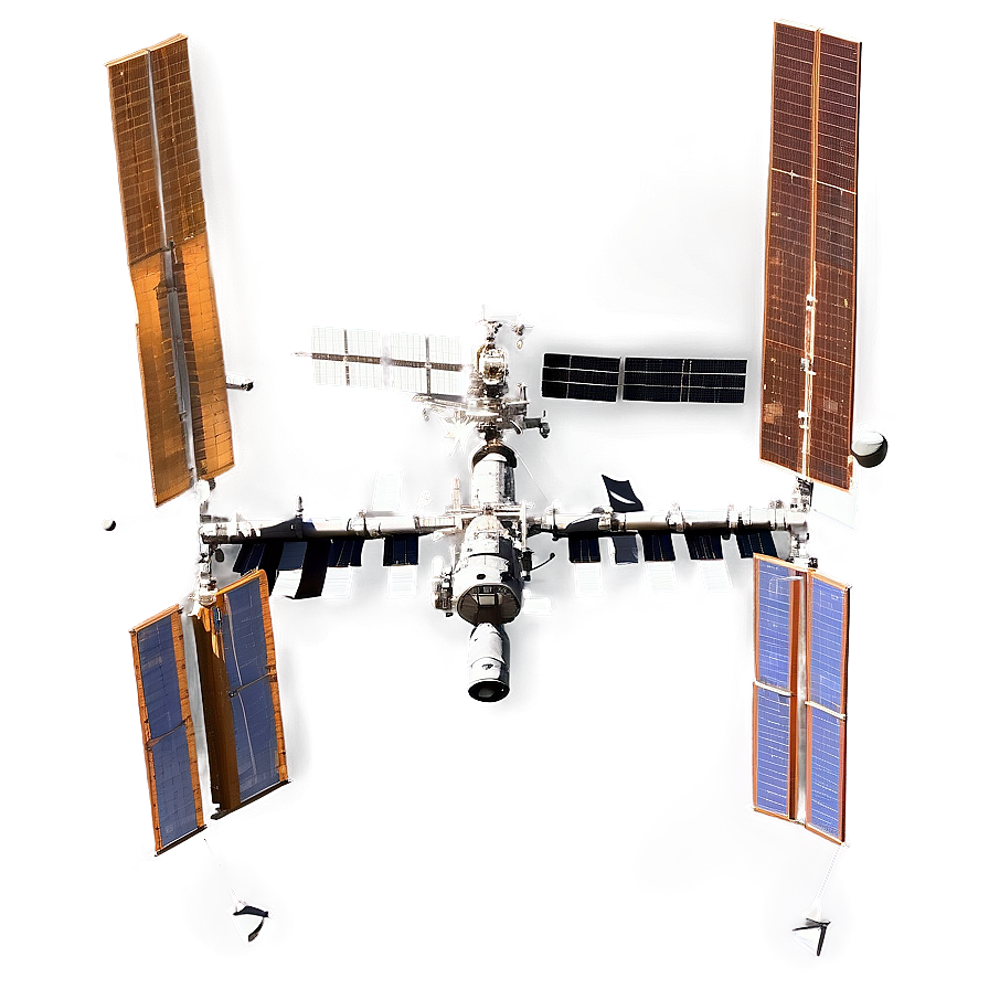 Iss Passing Moon Transparent Background Png Imc16 PNG image