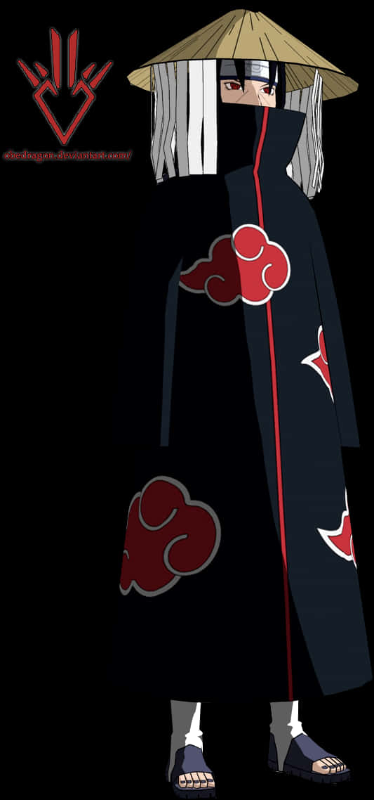 Itachi Uchiha Akatsuki Cloak PNG image