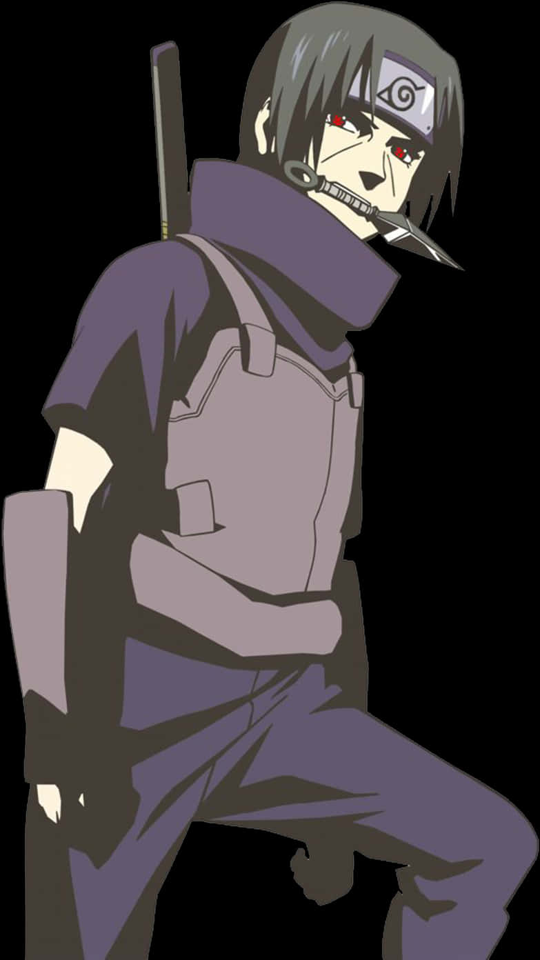 Itachi Uchiha Anime Character PNG image