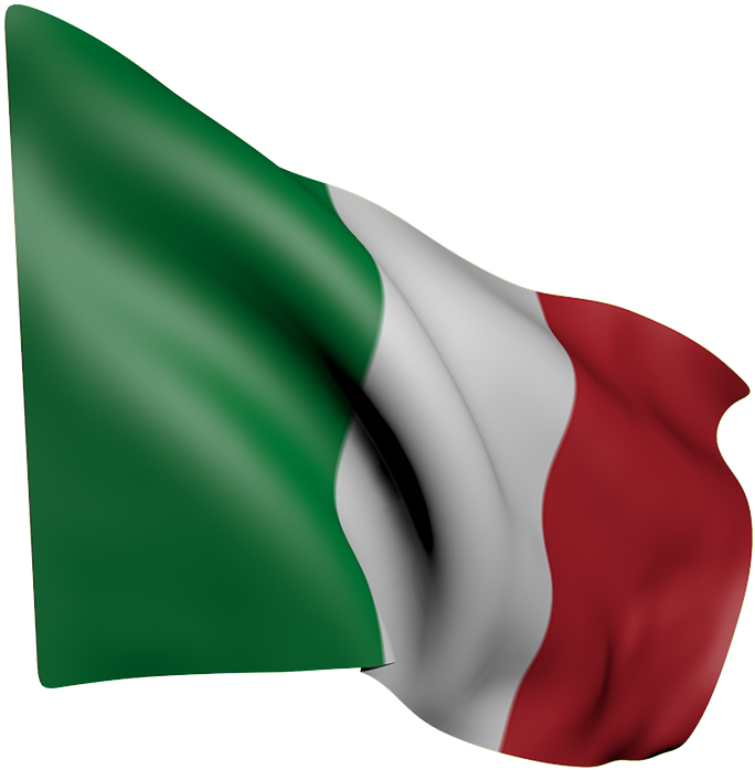 Italian_ Flag_ Waving PNG image