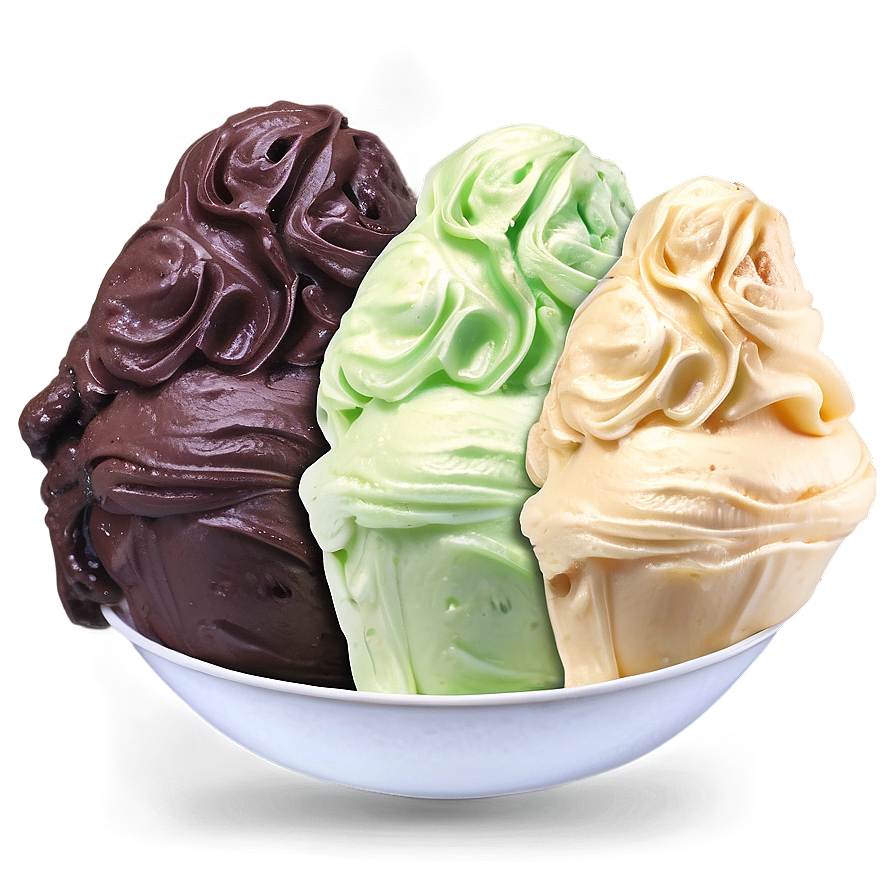 Italian Gelato Flavors Png Lcs8 PNG image