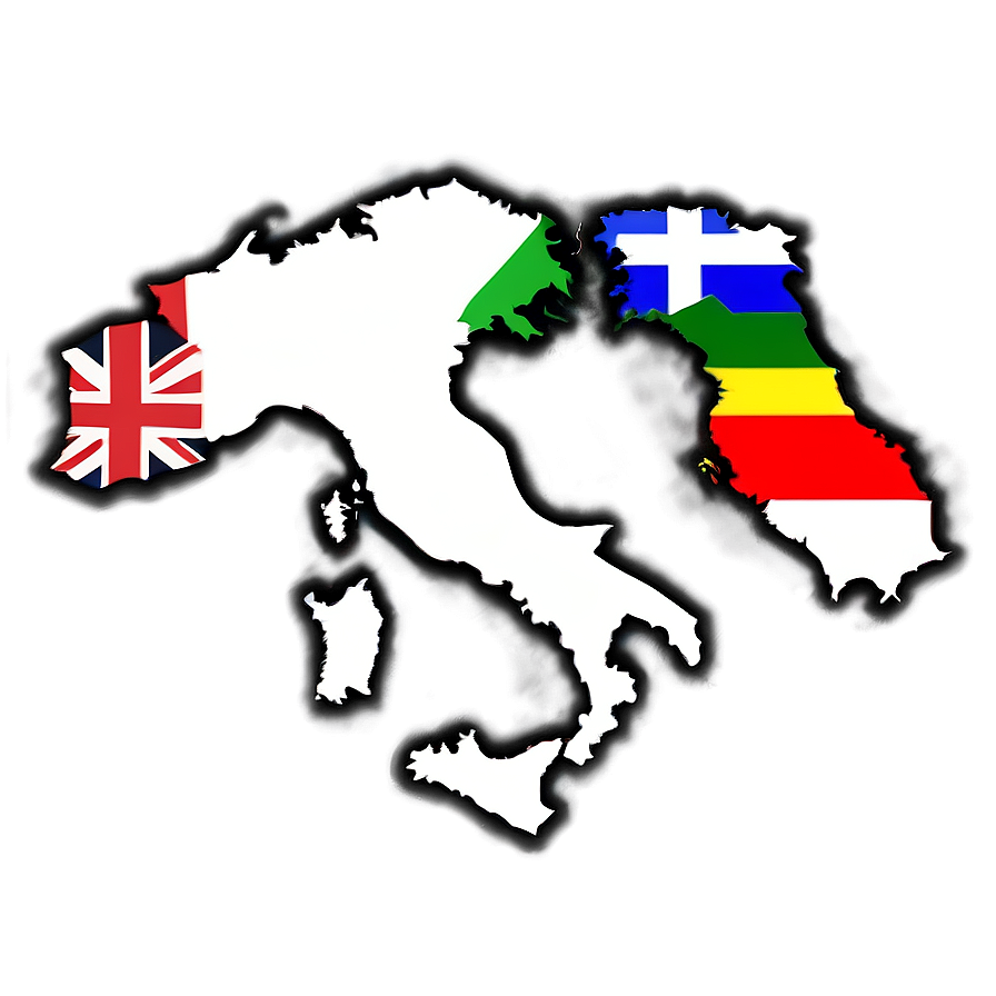 Italy Map Png Cvx PNG image