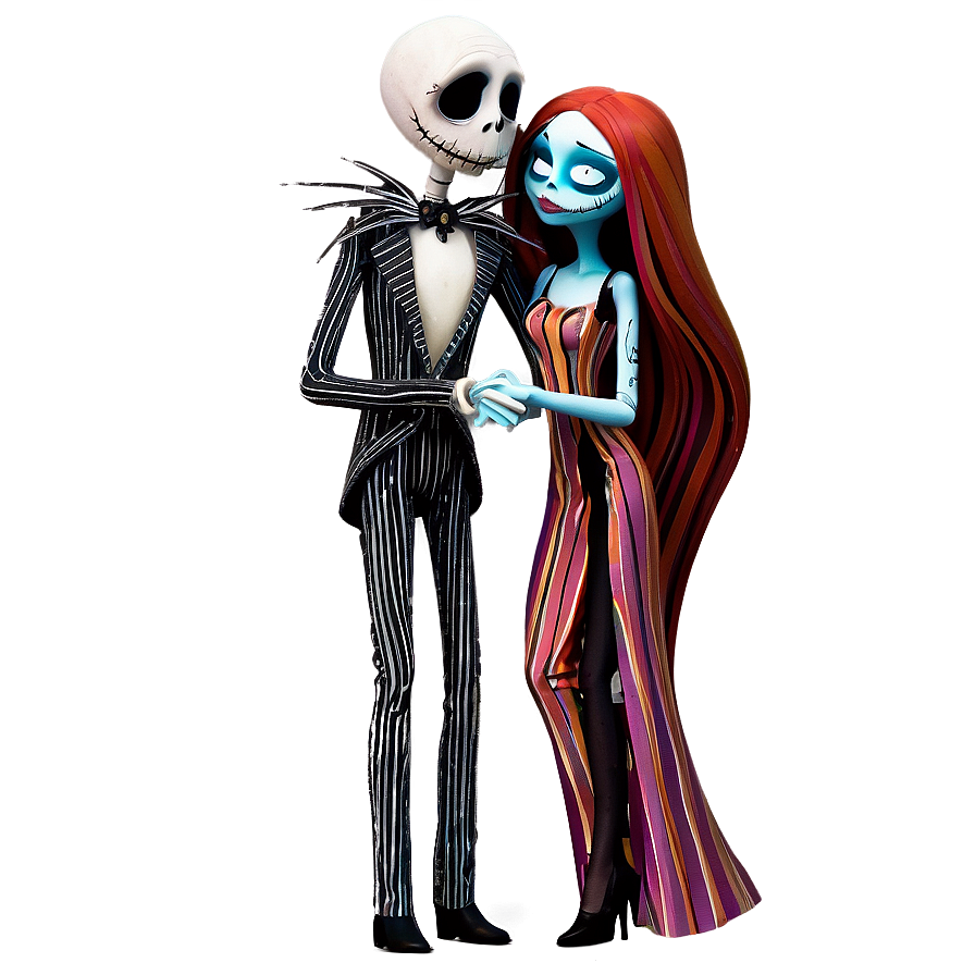 Jack And Sally Love Images Png 06282024 PNG image