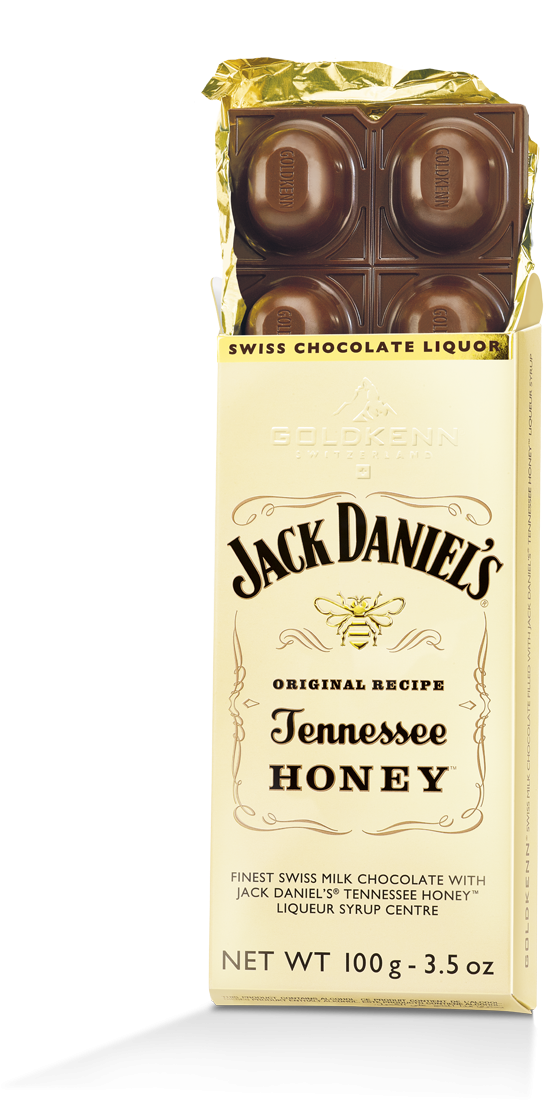 Jack Daniels Honey Chocolate Bar PNG image
