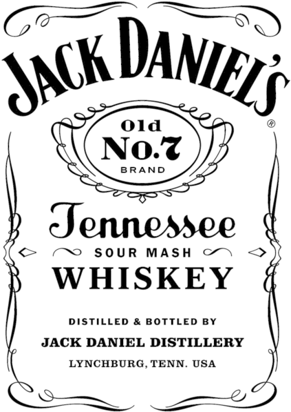 Jack Daniels Whiskey Logo PNG image