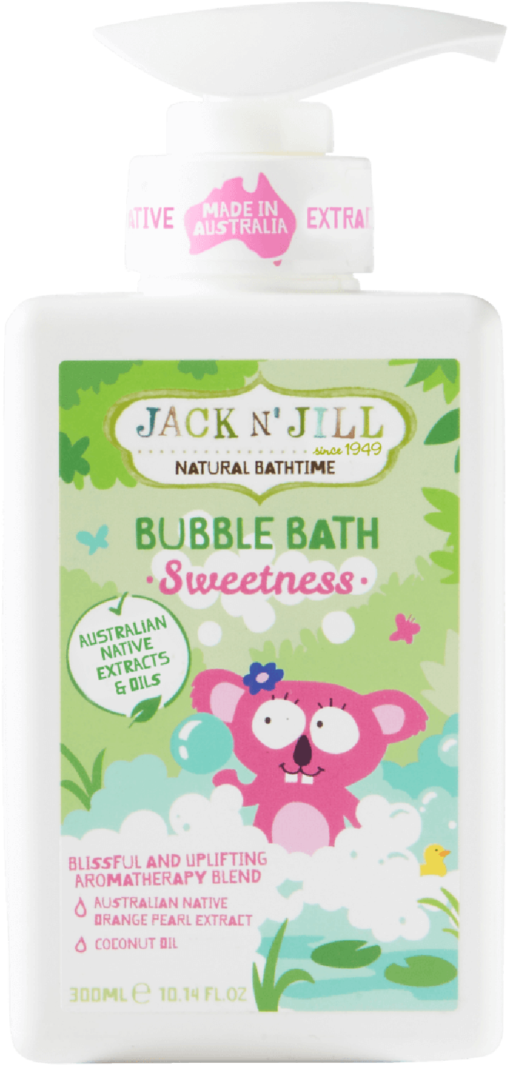 Jack N Jill Natural Bubble Bath Sweetness PNG image