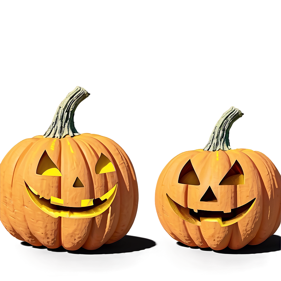 Jack O Lantern On Haystack Png 05252024 PNG image