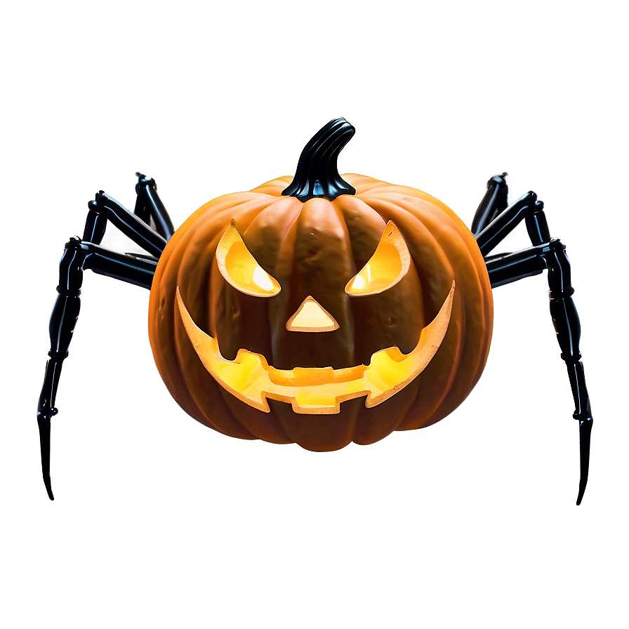 Jack O Lantern With Spider Png 34 PNG image