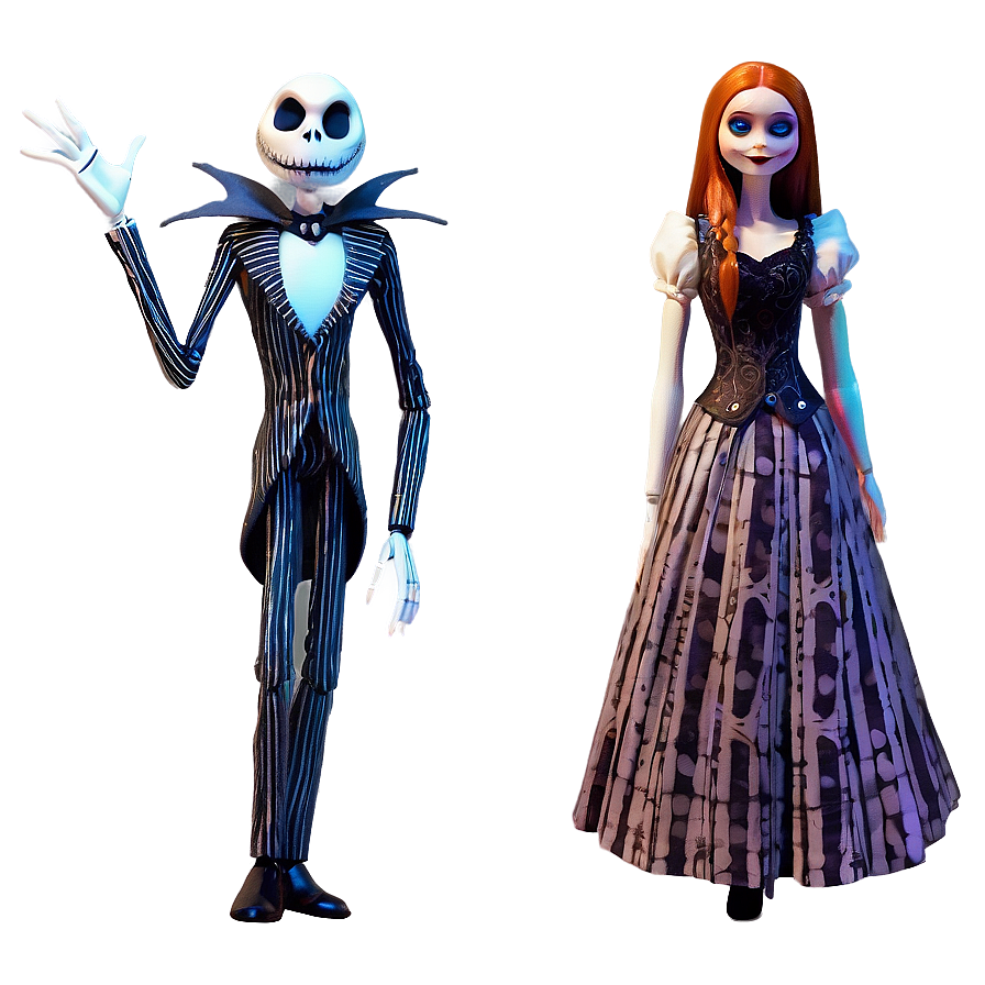 Jack Skellington And Sally Png Txj91 PNG image