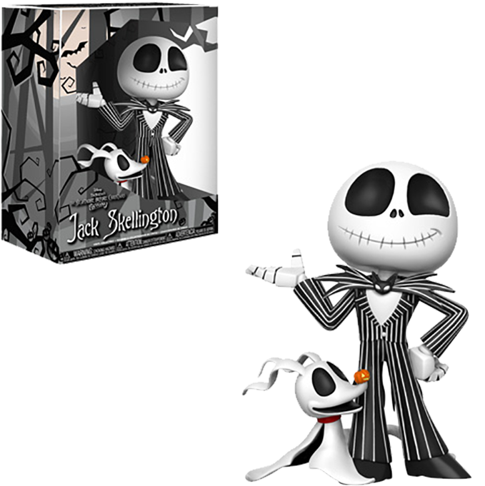 Jack Skellington Figureand Packaging PNG image