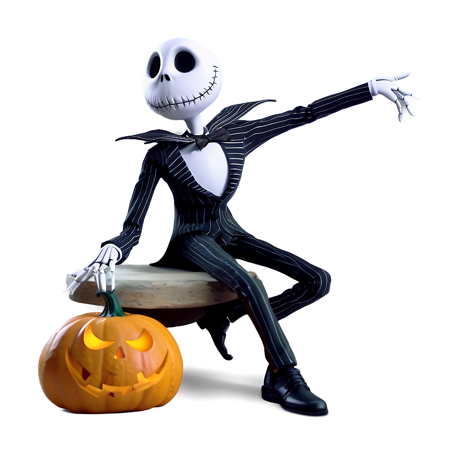 Jack Skellington Pose Png 05062024 PNG image