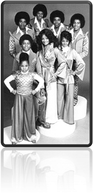 Jackson Family Vintage Portrait PNG image