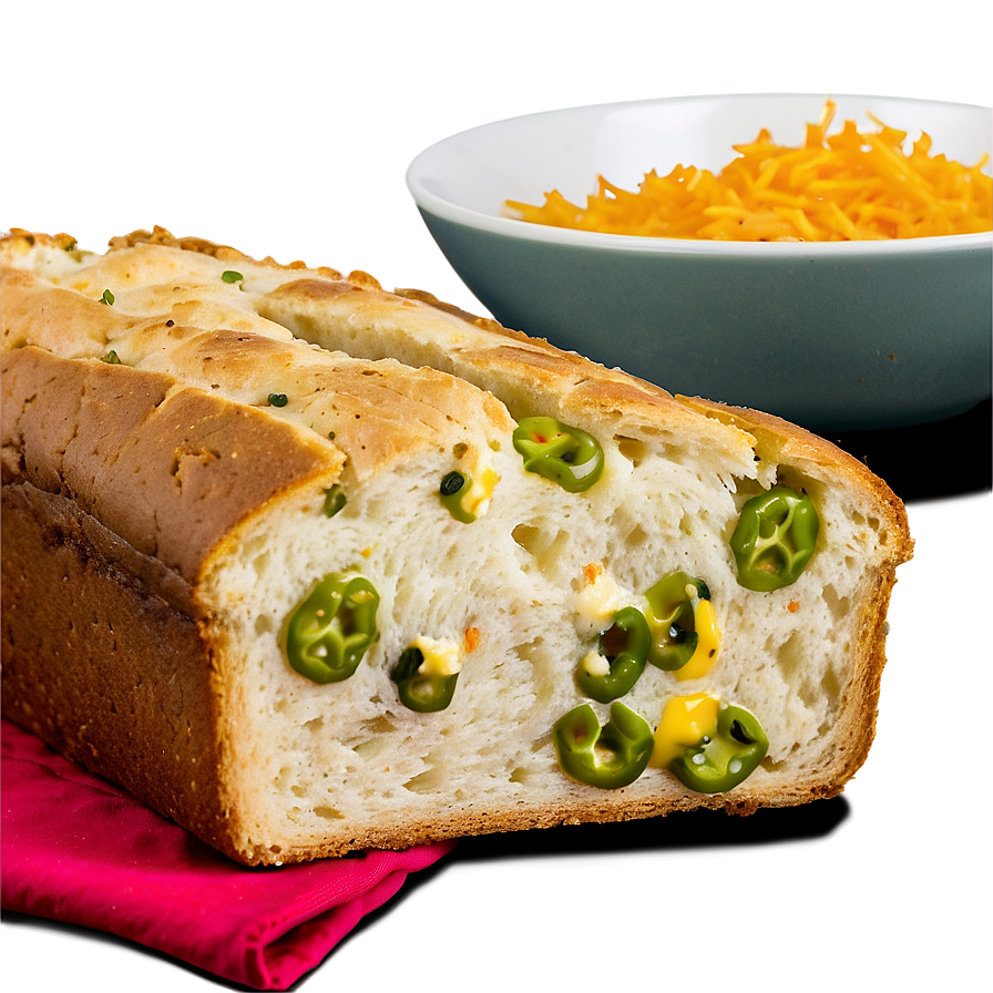 Jalapeno Cheddar Bread Png 85 PNG image