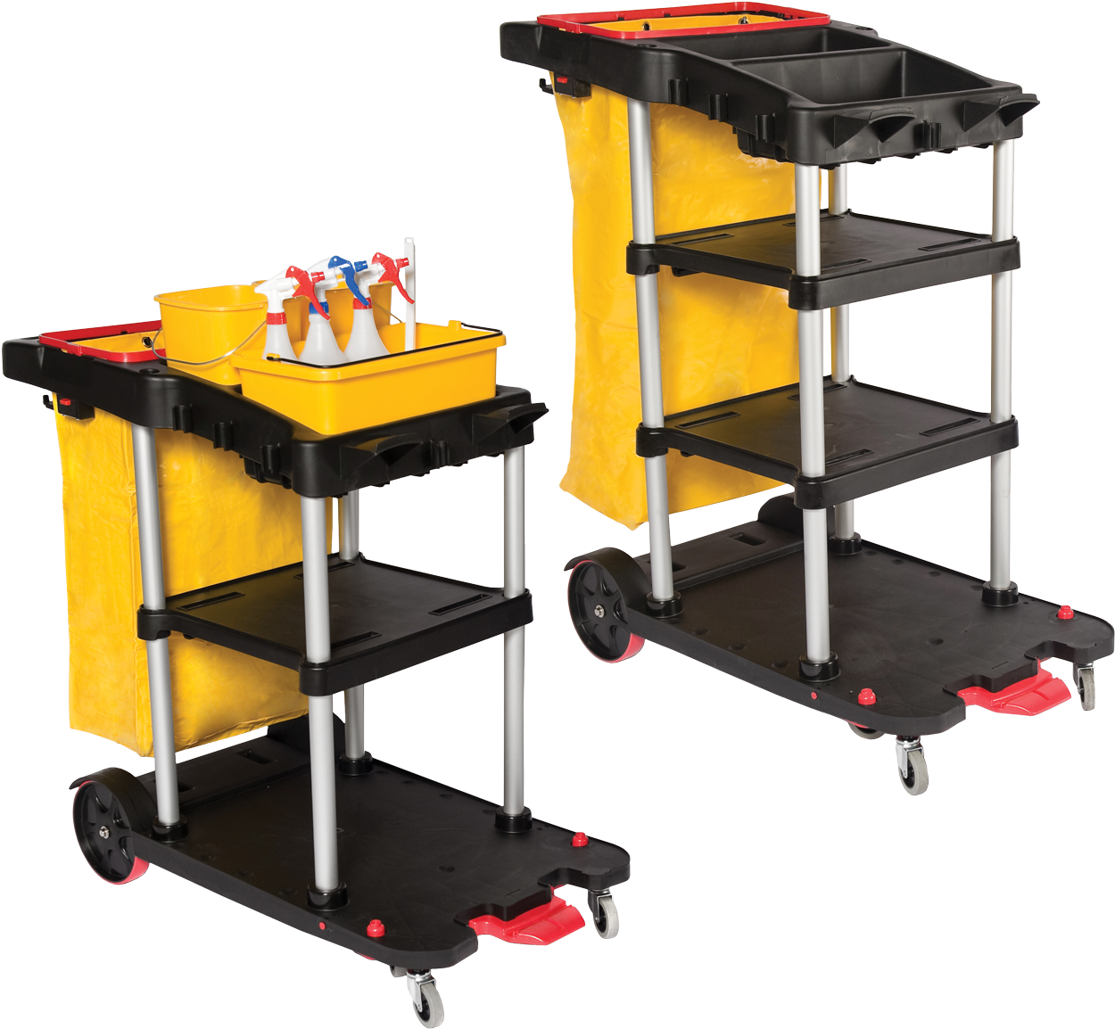 Janitorial Cleaning Carts Commercial Use PNG image