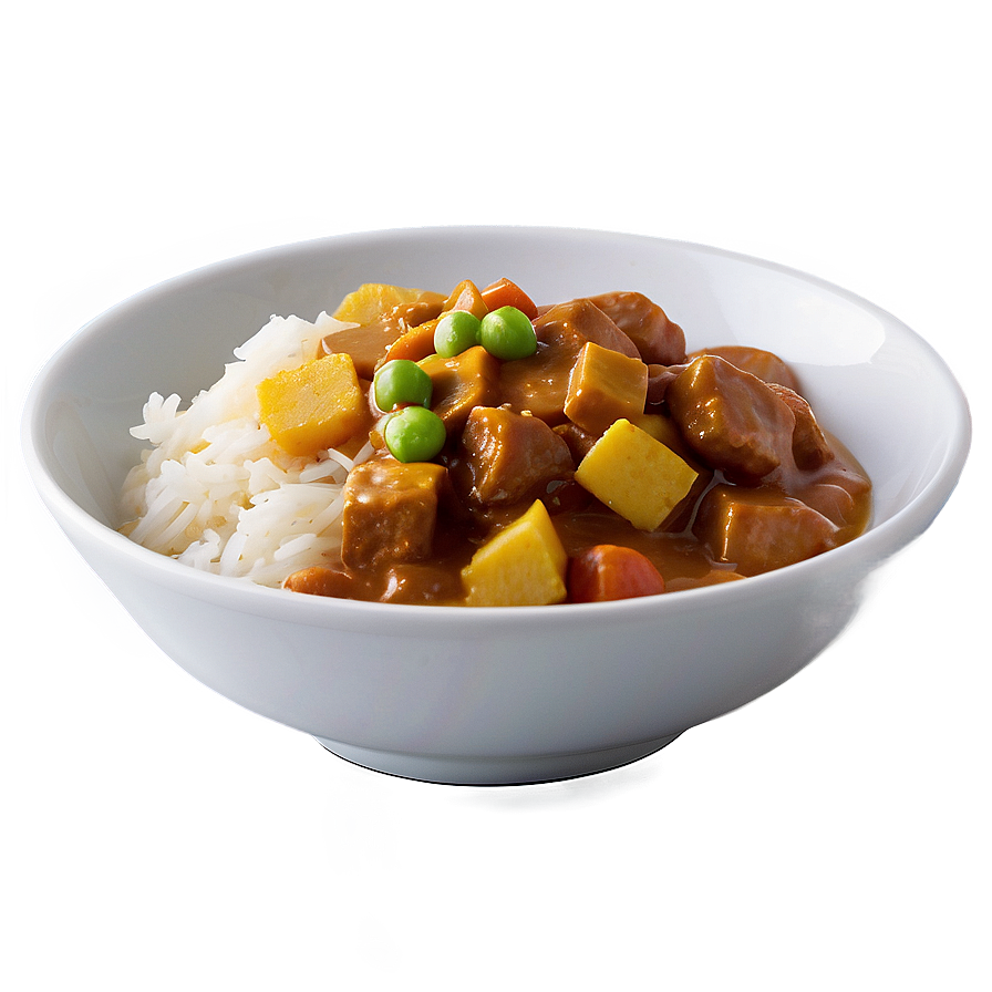 Japanese Curry Rice Bowl Png 68 PNG image