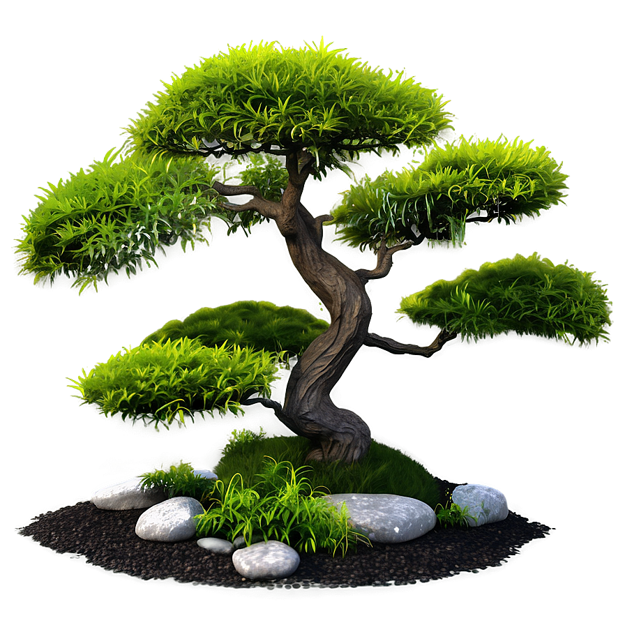 Japanese Garden Shrubs Png Bvf PNG image