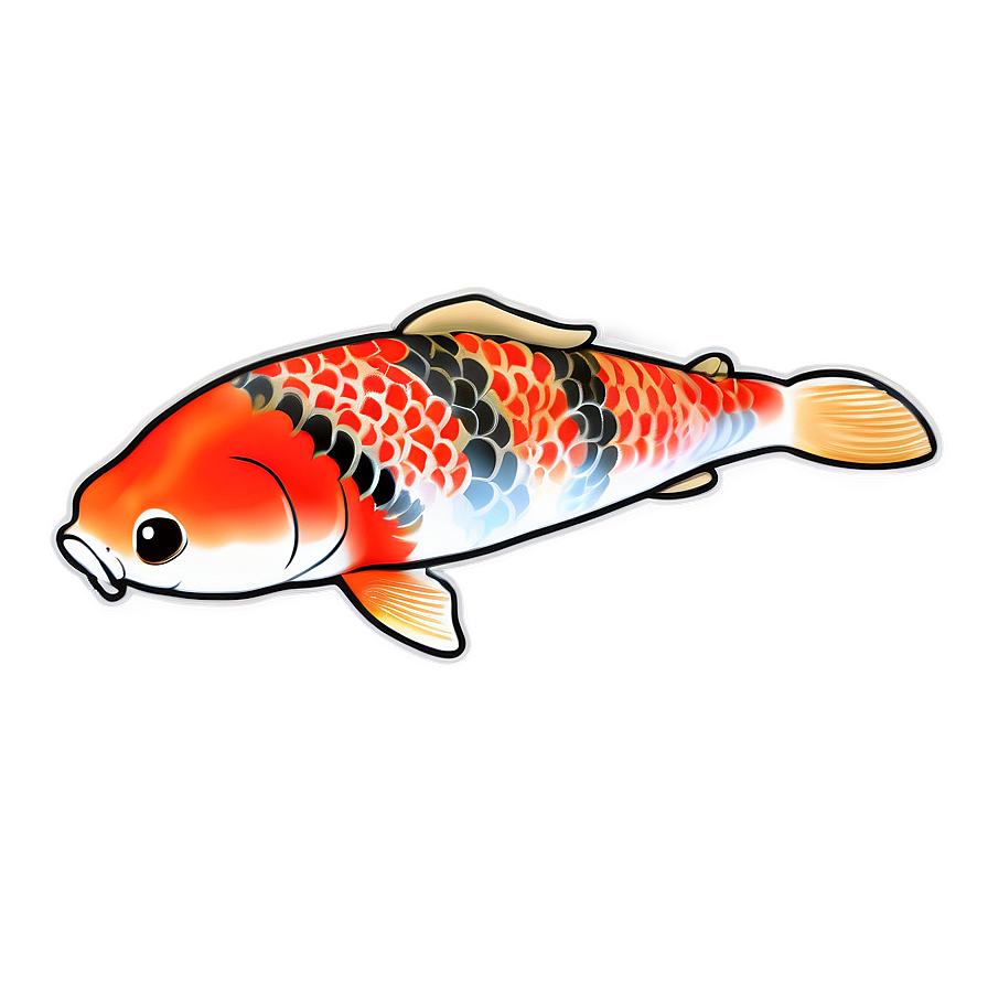 Japanese Koi Tattoo Png Isy90 PNG image