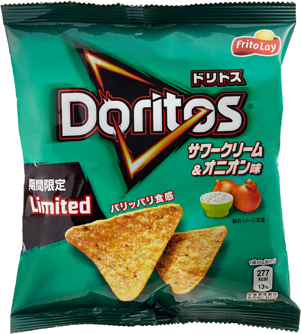 Japanese Limited Edition Doritos Packaging PNG image