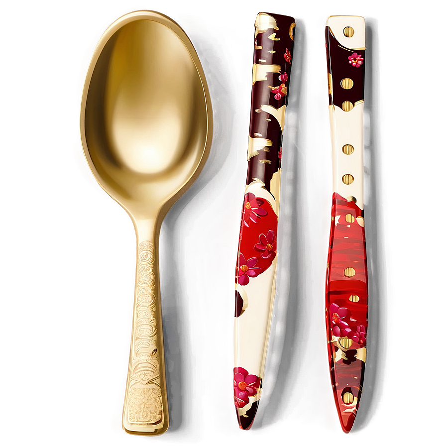 Japanese Style Teaspoon Png Wgq PNG image