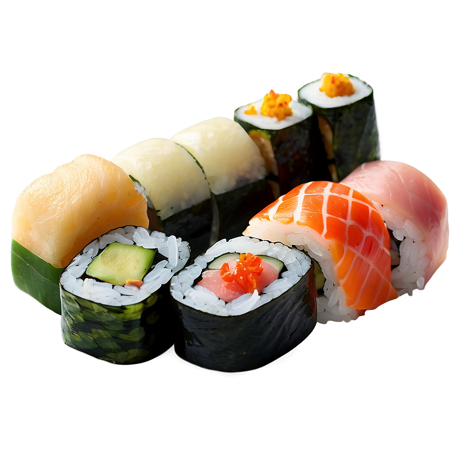 Japanese Sushi Selection Png Xat PNG image