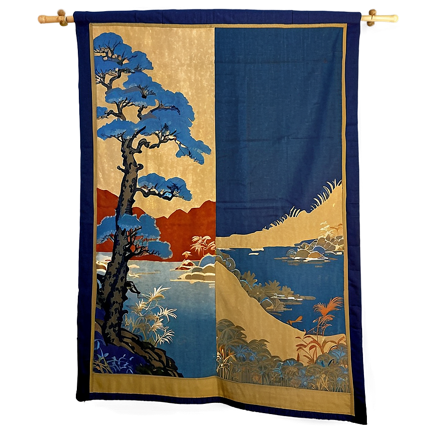 Japanese Tapestry Png Cbj PNG image