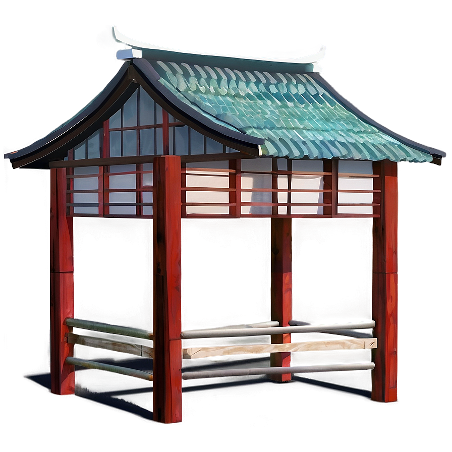 Japanese Traditional House Png 04292024 PNG image