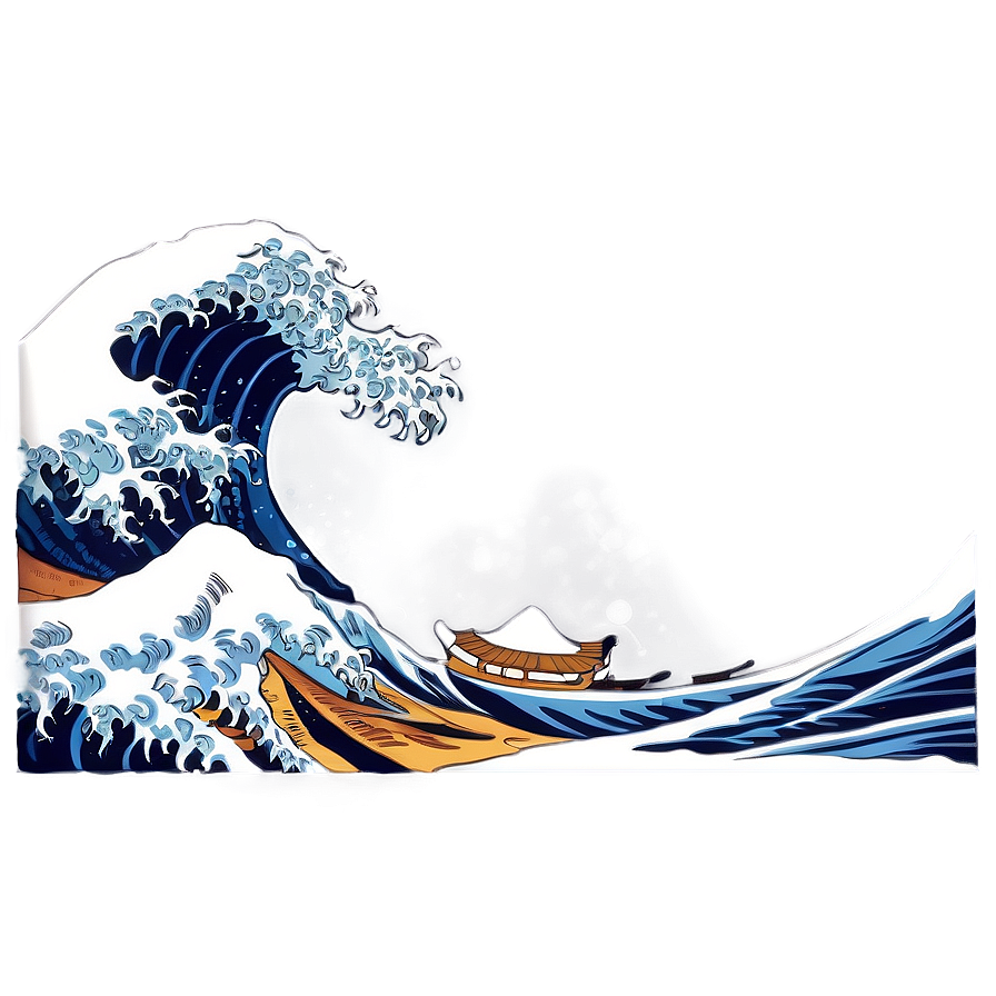 Japanese Wave Aesthetic Png 21 PNG image