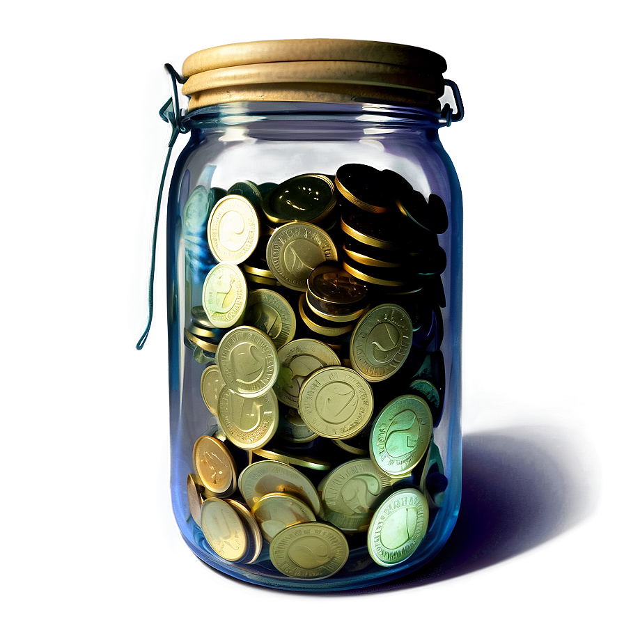 Jar Of Coins Png 26 PNG image