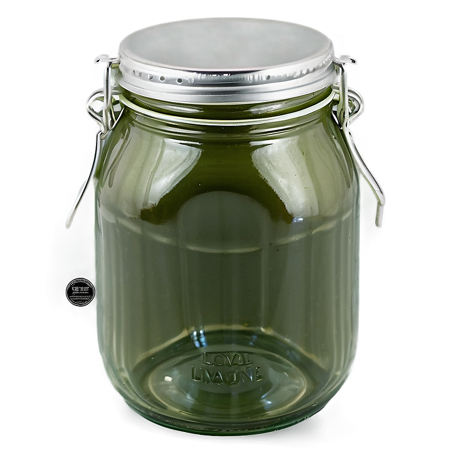 Jar With Metal Lid Png Ovp PNG image