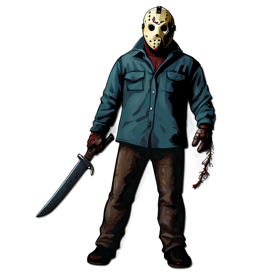 Jason Voorhees Eternal Nightmare Png 05062024 PNG image