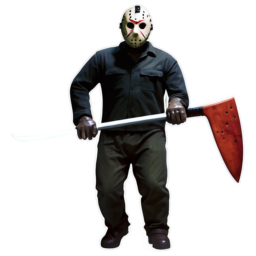 Jason Voorhees In Action Png Nwq PNG image
