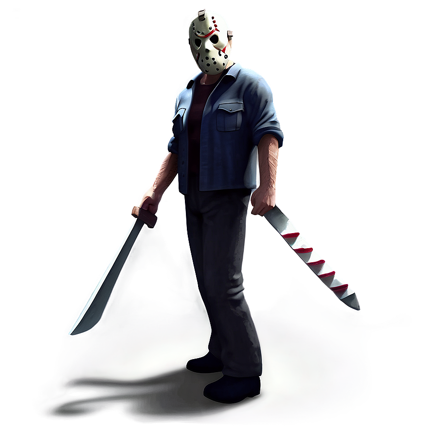 Jason Voorhees In Shadows Png Goq PNG image