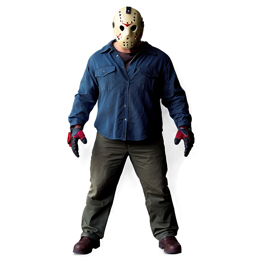 Jason Voorhees Stalking Prey Png 05062024 PNG image