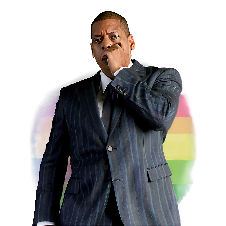 Jay-z Iconic Pose Png Anw PNG image