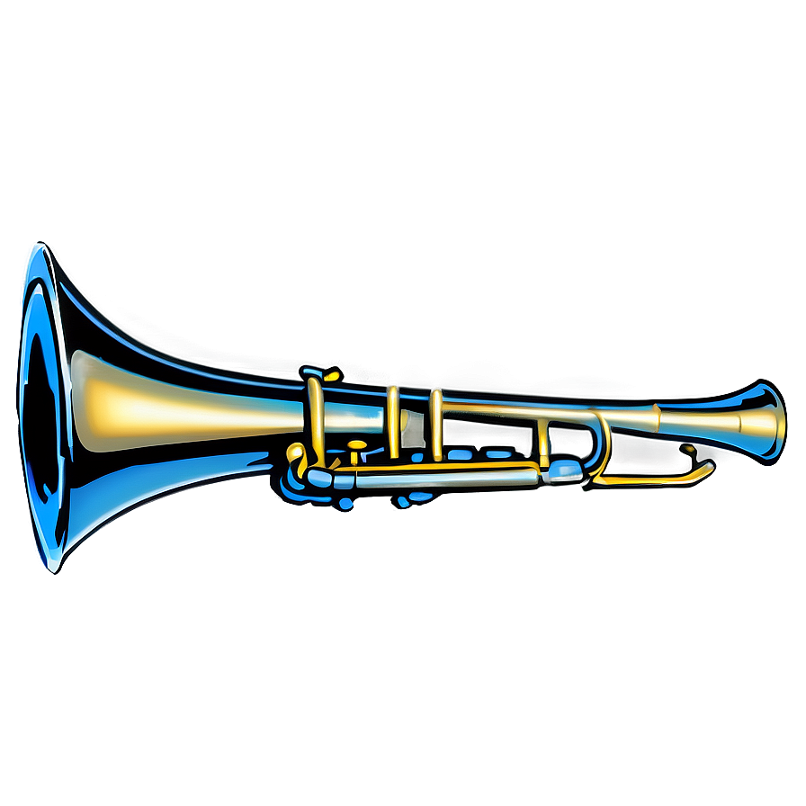 Jazz Club Trumpet Png 05242024 PNG image