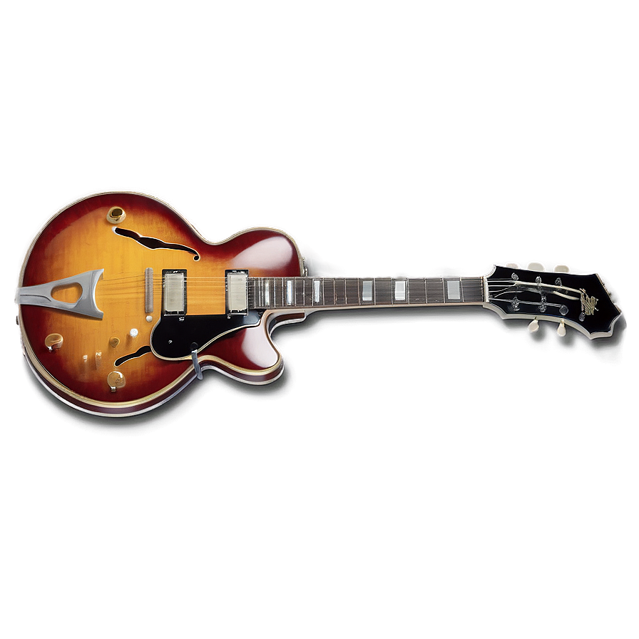 Jazz Guitar Png 05032024 PNG image