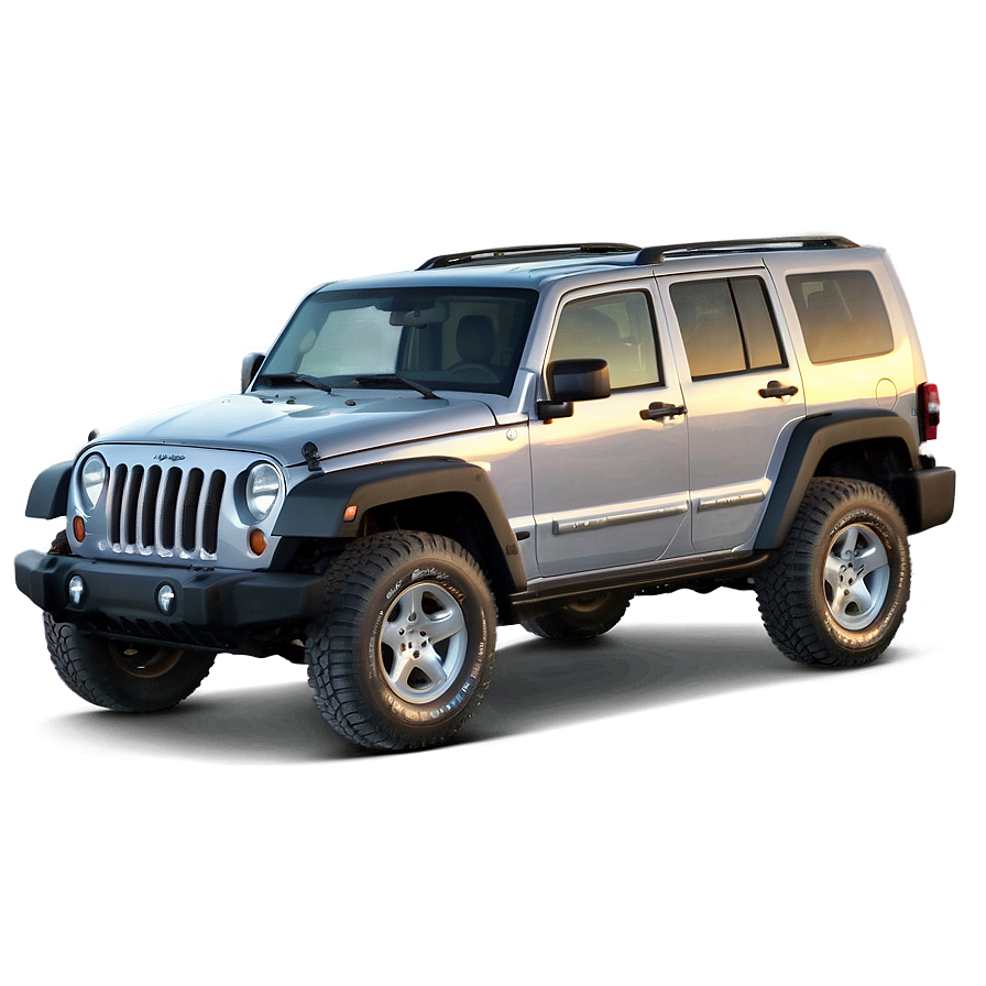 Jeep At Sunrise In Mountains Png Glx PNG image