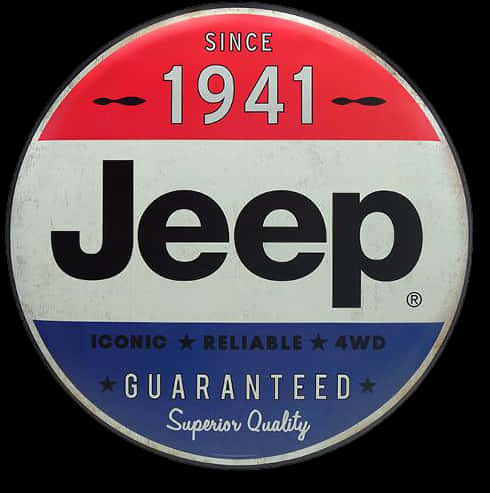 Jeep Brand Emblem Since1941 PNG image