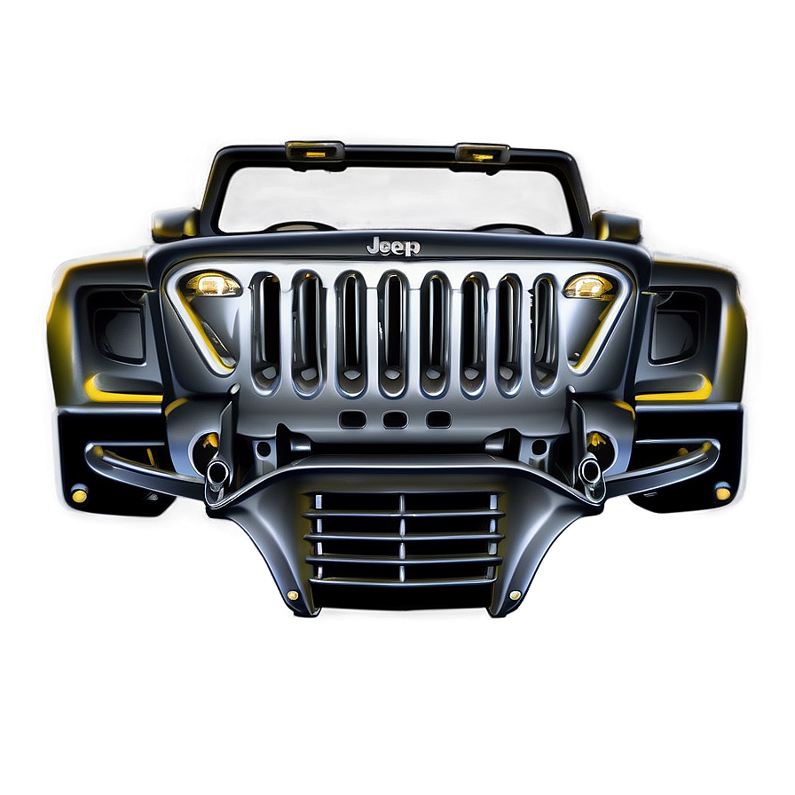 Jeep Grill Outline Png Lop88 PNG image